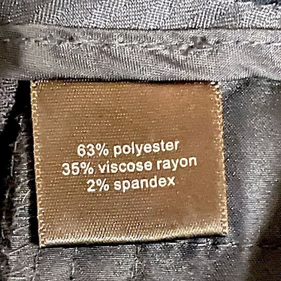 The Limited, Drew-Fit, Lined, Navy, Clasp—Front, Suit/Dress-Slacks/. Size 10. - Picture 8 of 10
